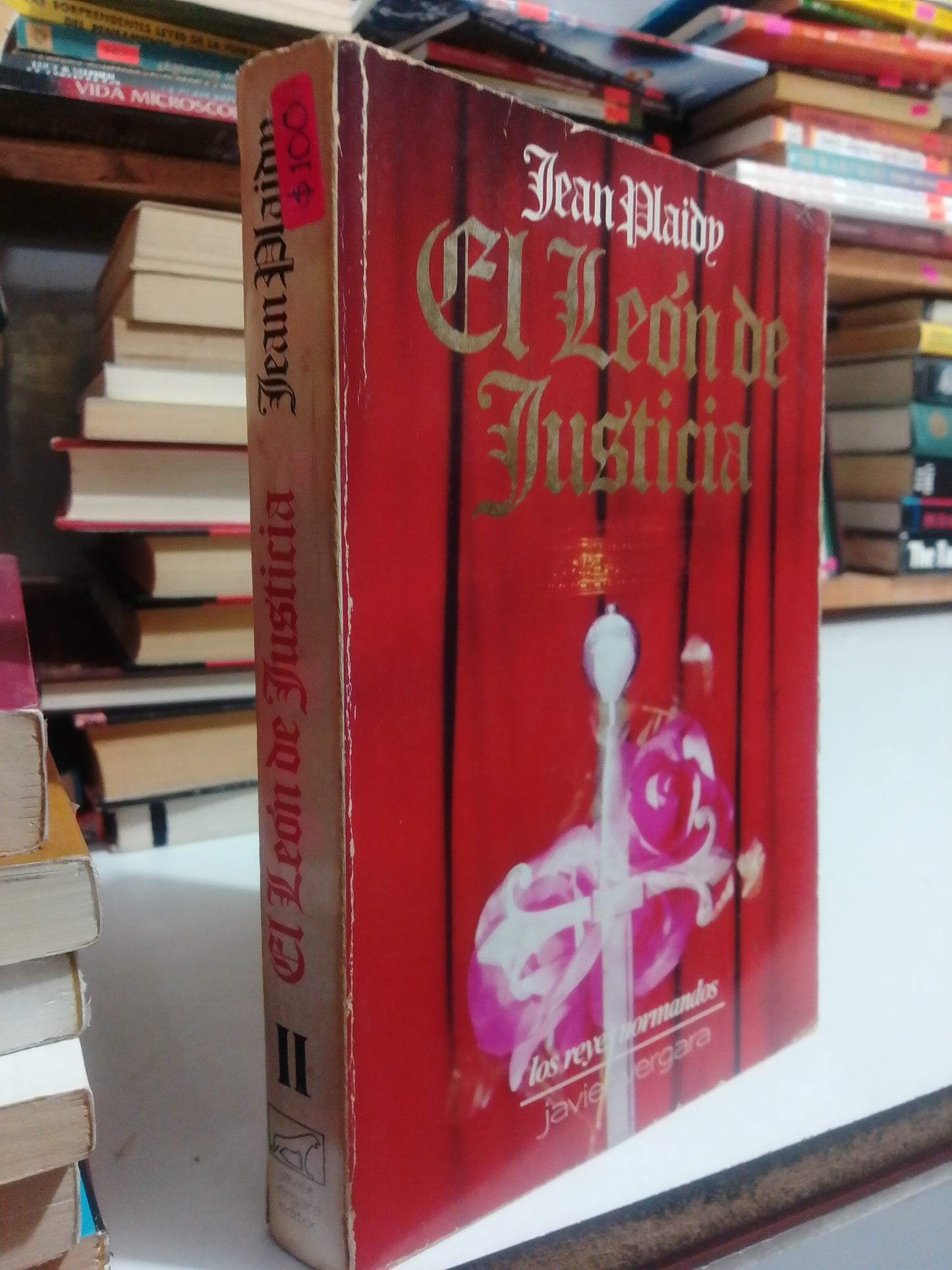 EL LEON DE JUSTICIA POR JEAN PLAIDY USADO NOVELA JUÁREZ