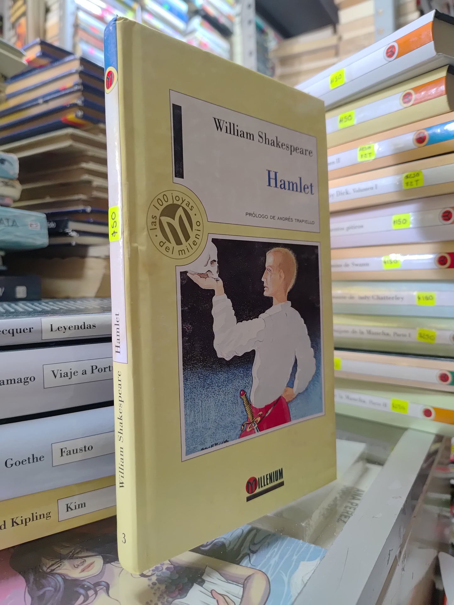 HAMLET POR WILLIAM SHAKESPEARE USADO NOVELAS JUAREZ 515
