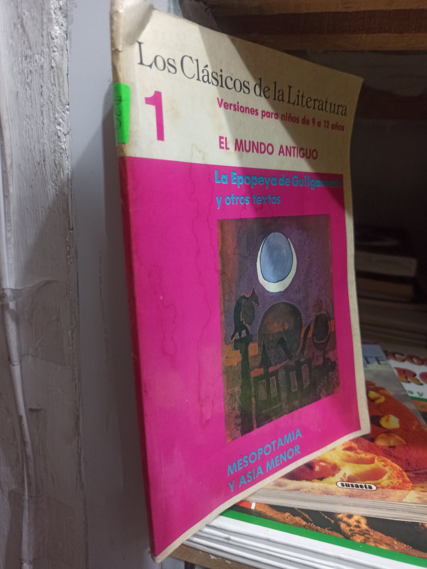 LOS CLASICOS DE LA LITERATURA LA EPOPEYA DE GILGAMESH PARA NIÑOS POR EDITORIAL FERNÁNDEZ USADO INFANTILES JUÁREZ