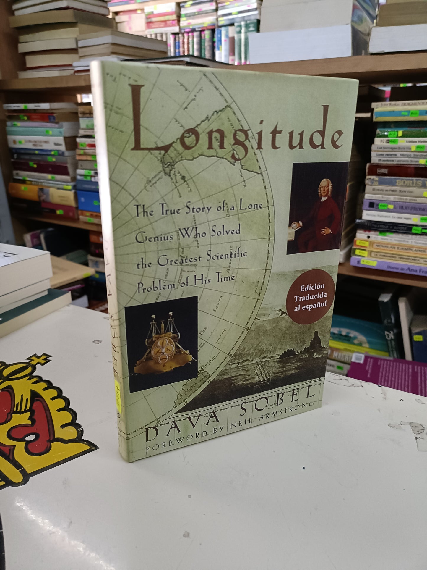 LONGITUDE POR DAVA SOBEL USADO HISTORIA LITERARIO 207