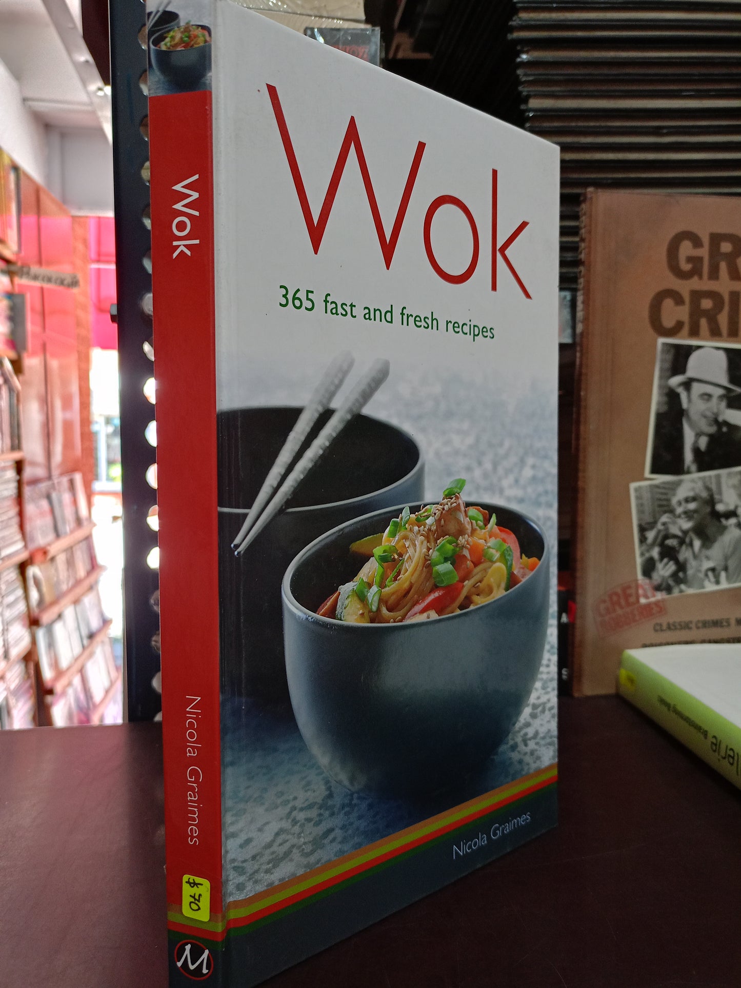 WOK 365 FAST AND FRESH RECIPES POR NICOLA GRAIMES USADO COCINA LITERARIO 305