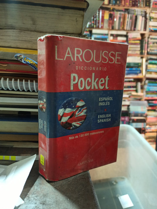 DICCIONARIO POCKET INGLES ESPAÑOL POR EDITORIAL LAROUSSE USADO IDIOMAS ALDAMA