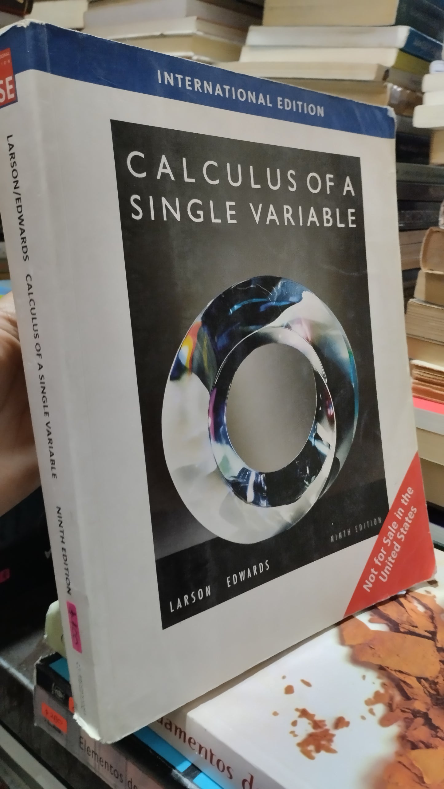CALCULUS OF A SINGLE VARIABLE LIBRO USADO MATEMATICAS ALDAMA