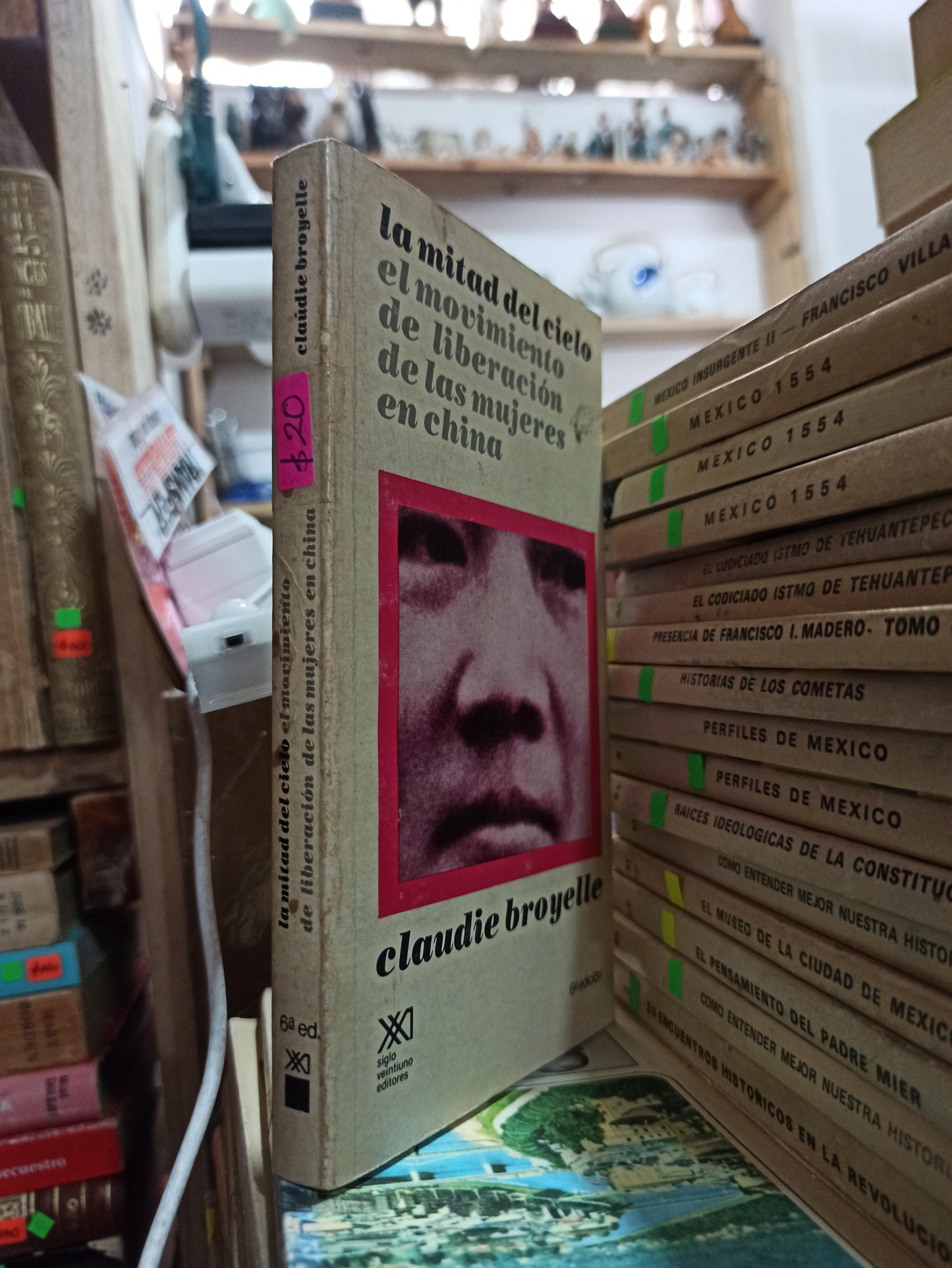 LA MITAD DEL CIELO EL MOVIMIENTO DE LIBERACION DE LAS MUJERES EN CHINA POR CLAUDIE BROYELLE USADO HISTORIA ALDAMA