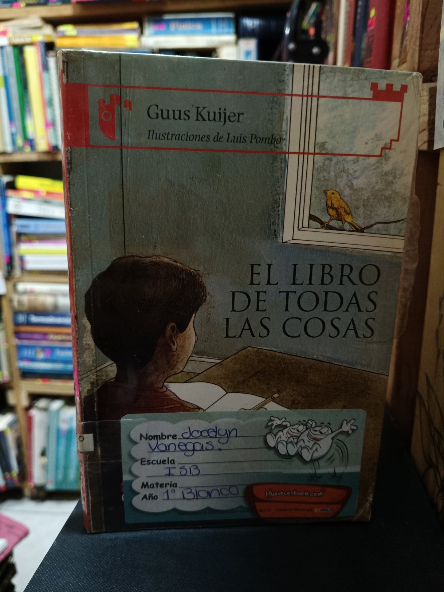 EL LIBRO DE TODAS LAS COSAS GUUS KUIJER USADO INFANTIL LITERARIO 305