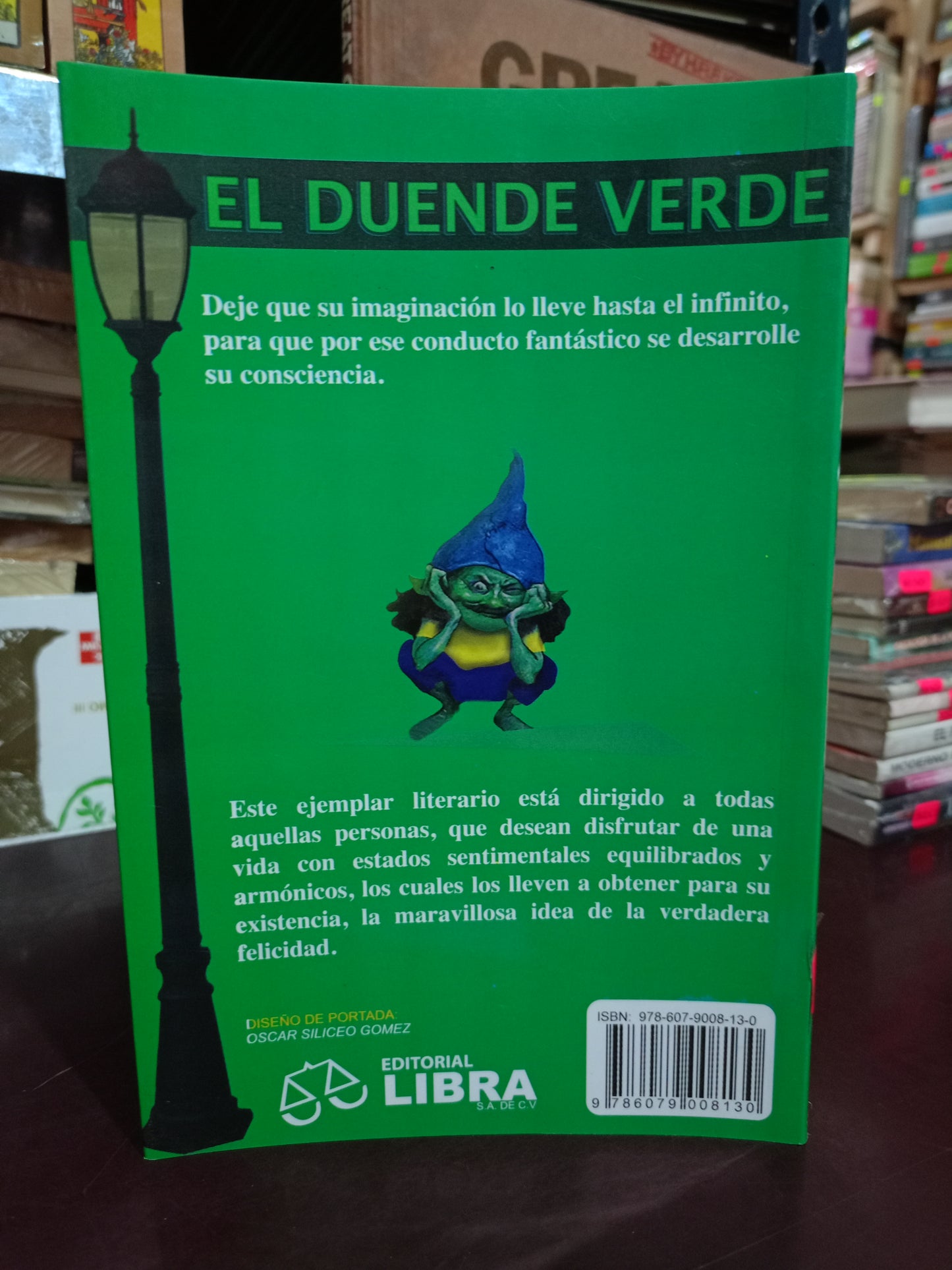 EL DUENDE VERDE POR JORGE SILICEO ADAME USADO SUPERACIÓN PERSONAL LITERARIO 305