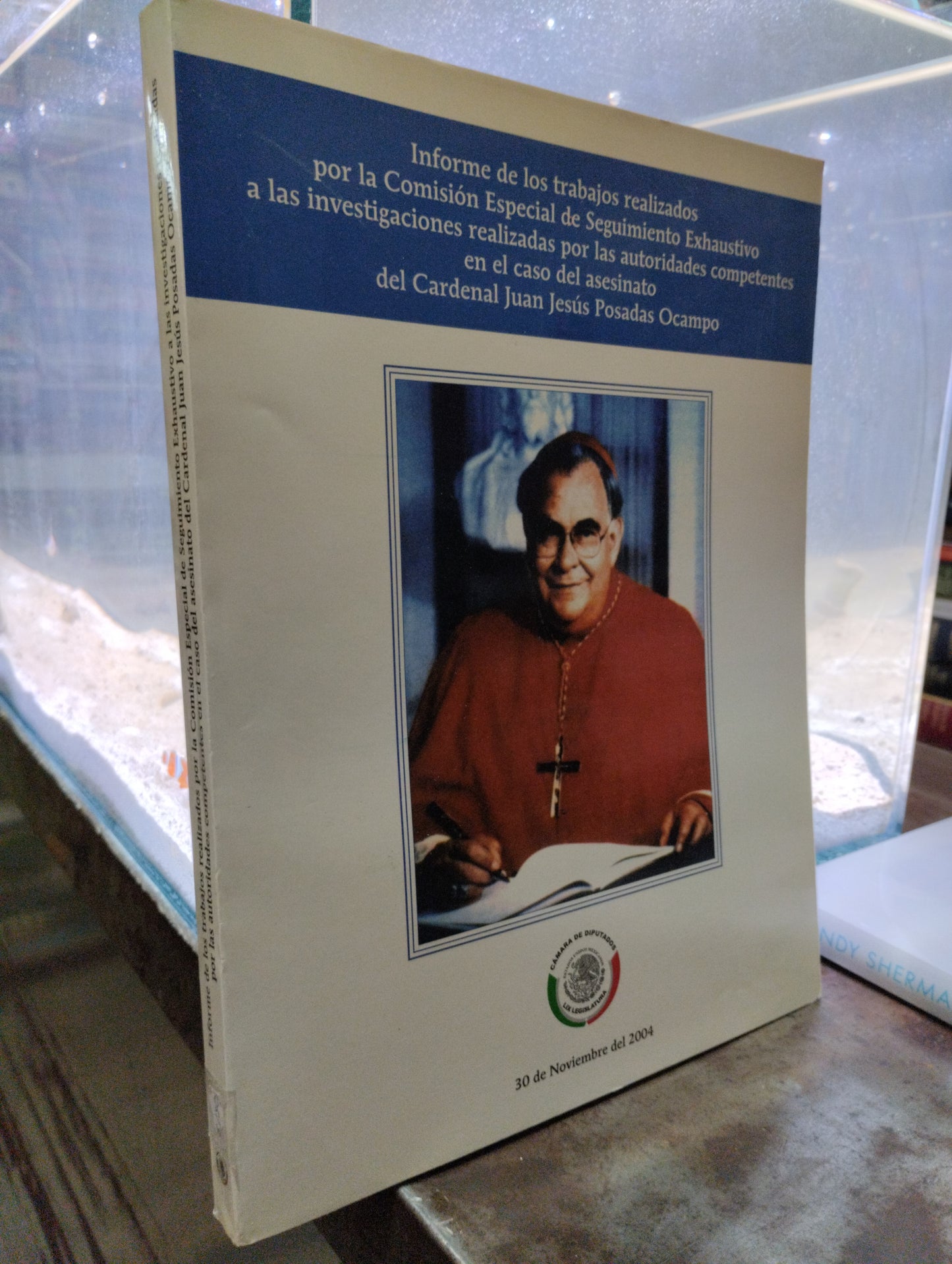 INFORME DE LOS TRABAJOS REALIZADOS POR LA COMISION ESPECIAL DE SEGUIMIENTO EXHAUSTIVO A LAS INVESTIGACIONES REALIZADAS POR LAS AUTORIDADES COMPTENTES EN EL CASO DEL ASESINATO DEL CARDENAL JUAN JESUS POSADA OCAMPO USADO POLITICA ALDAMA