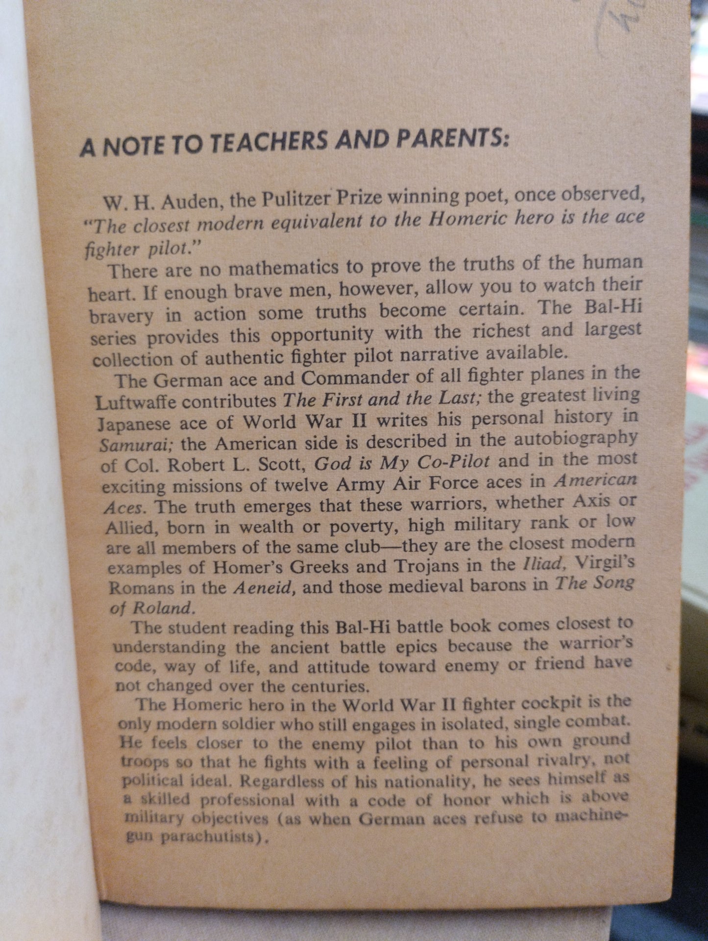 AMERICAN ACES FOR EDWARD H. SIMS LIBRO USADO HISTORIA ALDAMA EDITORIAL BALLATINE BOOKS EN BUEN ESTADO