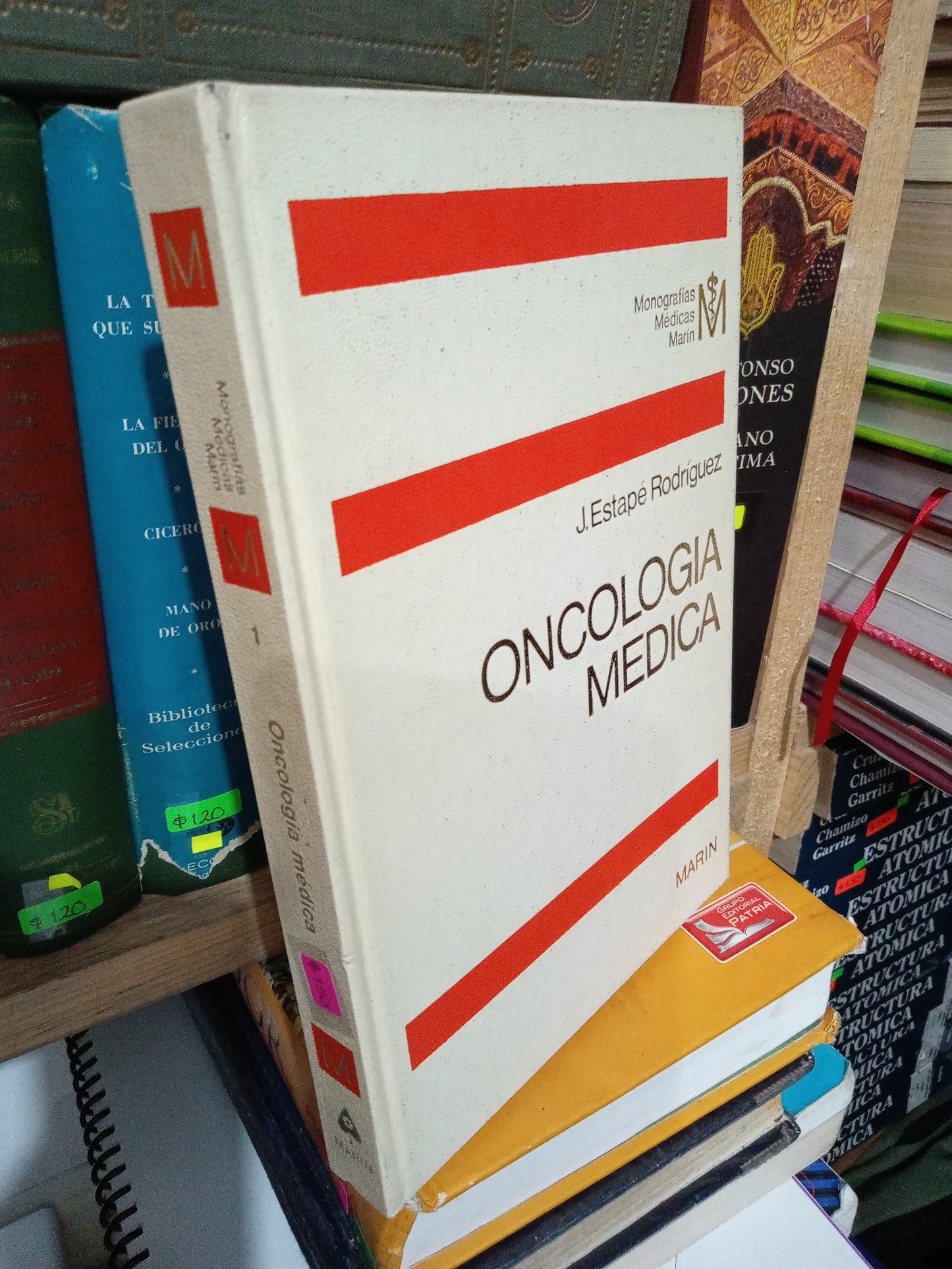 ONCOLOGIA MEDICA POR H ESTAPE RODRIGUEZ USADO SALUD JUAREZ