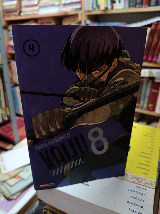 KAIJU 8 #4 NAOYA MATSUMOTO USADO NOVELA LITERARIO 305