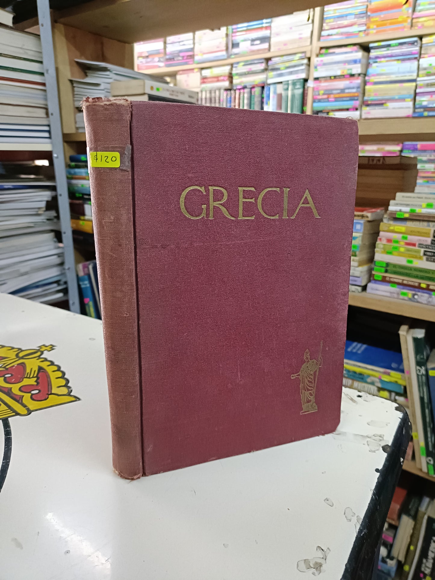 GRECIA POR MARIO GUTIÉRREZ USADO HISTORIA LITERARIO 207
