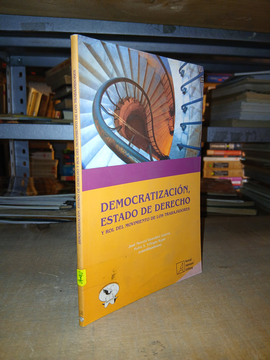 DEMOCRATIZACIÓN, ESTADO DE DERECHO Y ROL DEL MOVIMIENTO DE LOS TRABAJADORES COORDINADO POR GONZÁLEZ GUERRA Y VILLEGAS ROJAS USADO DERECHO LITERARIO 207
