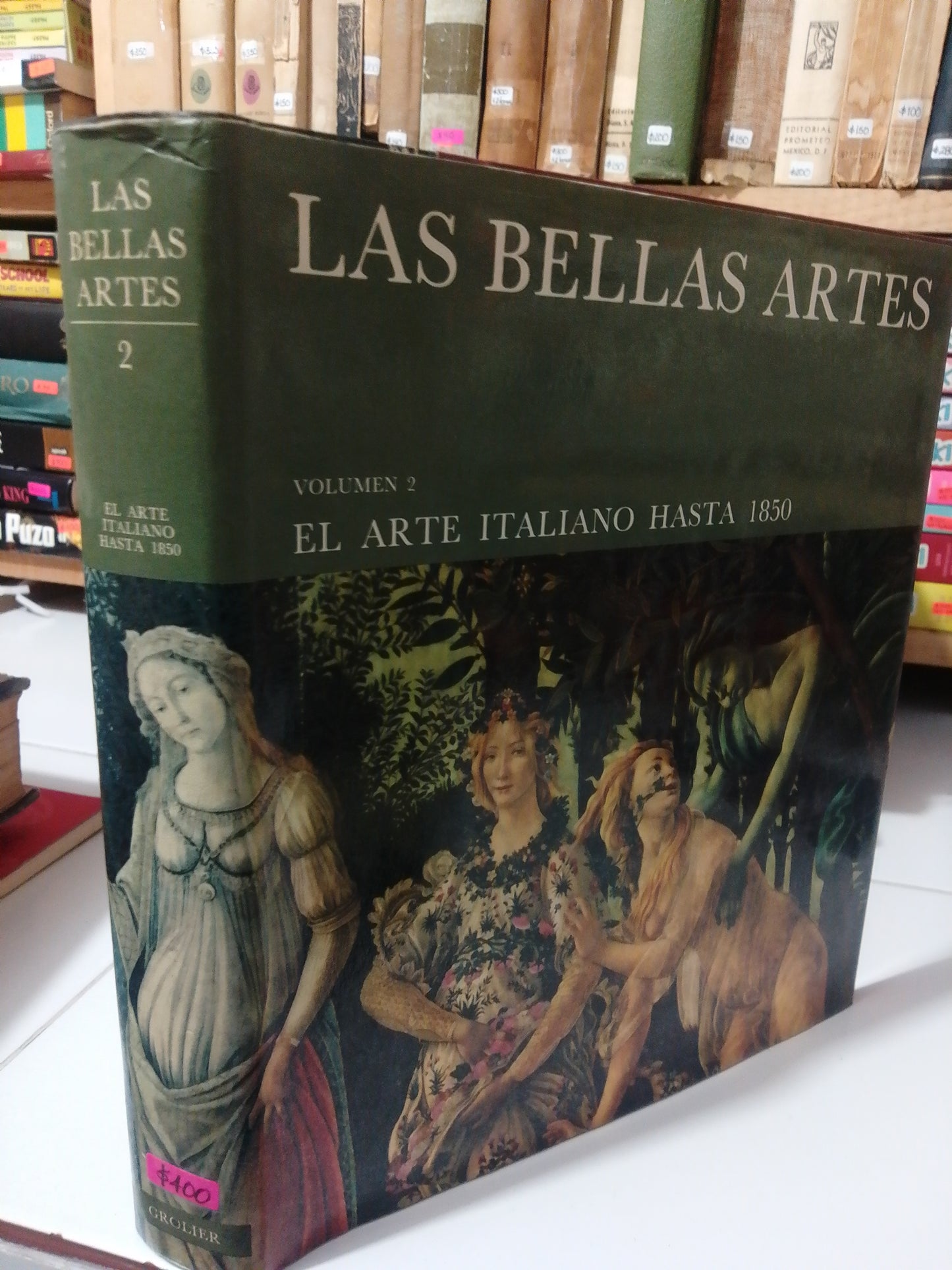 LAS BELLAS ARTES II EL ARTE ITALIANO HASTA 1850 USADO ARTE JUAREZ