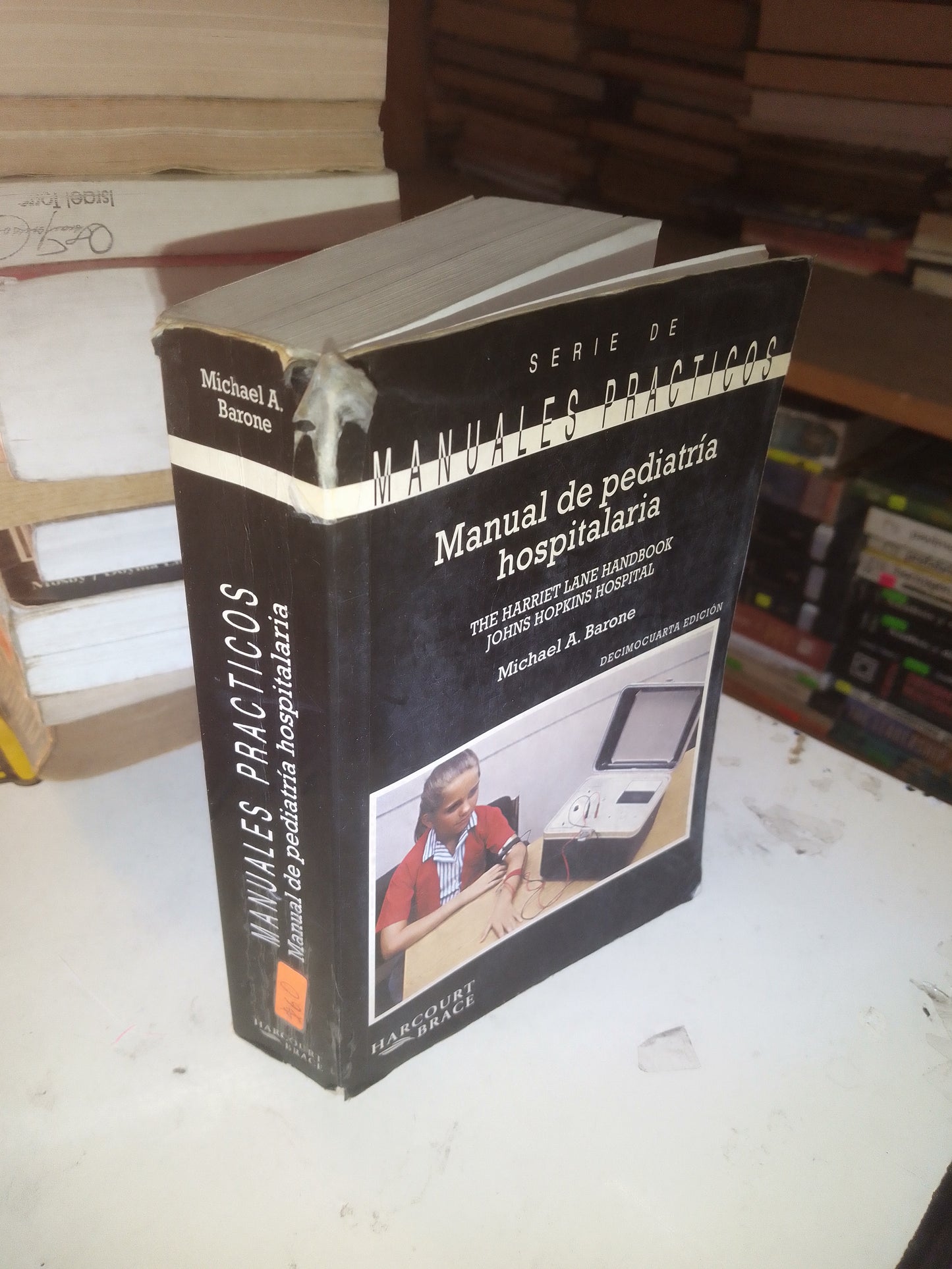 MANUAL DE PEDIATRÍA HOSPITALARIA POR MICHAEL A. BARONE USADO MEDICINA LITERARIO 207