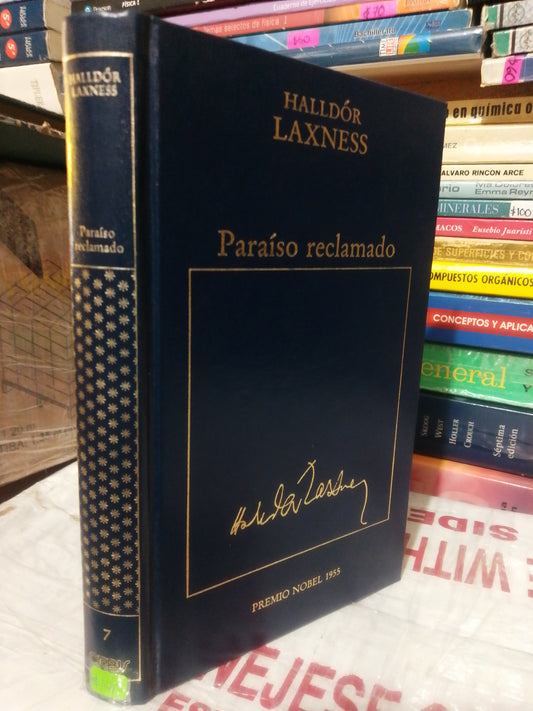PARAISO RECLAMADO #7 POR HALLDOR LAXNESS USADO NOVELA JUÁREZ
