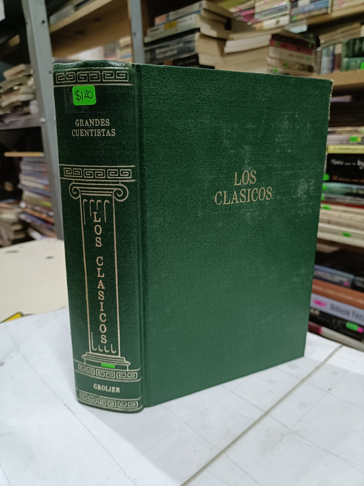 LOS CLASICOS GRANDES CUENTISTAS USADO NOVELA LITERARIO 207
