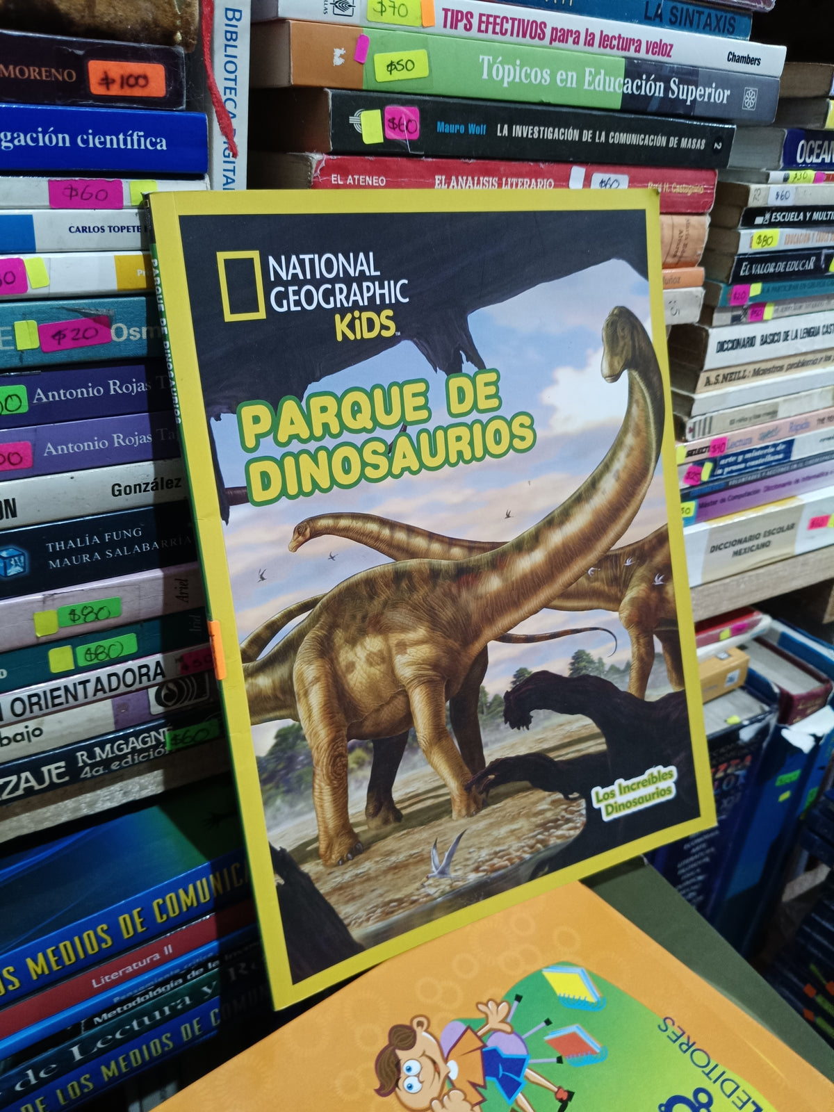 PARQUE DE DINOSAURIOS NATIONAL GEOGRAPHIC KIDS USADO INFANTIL LITERARIO 305