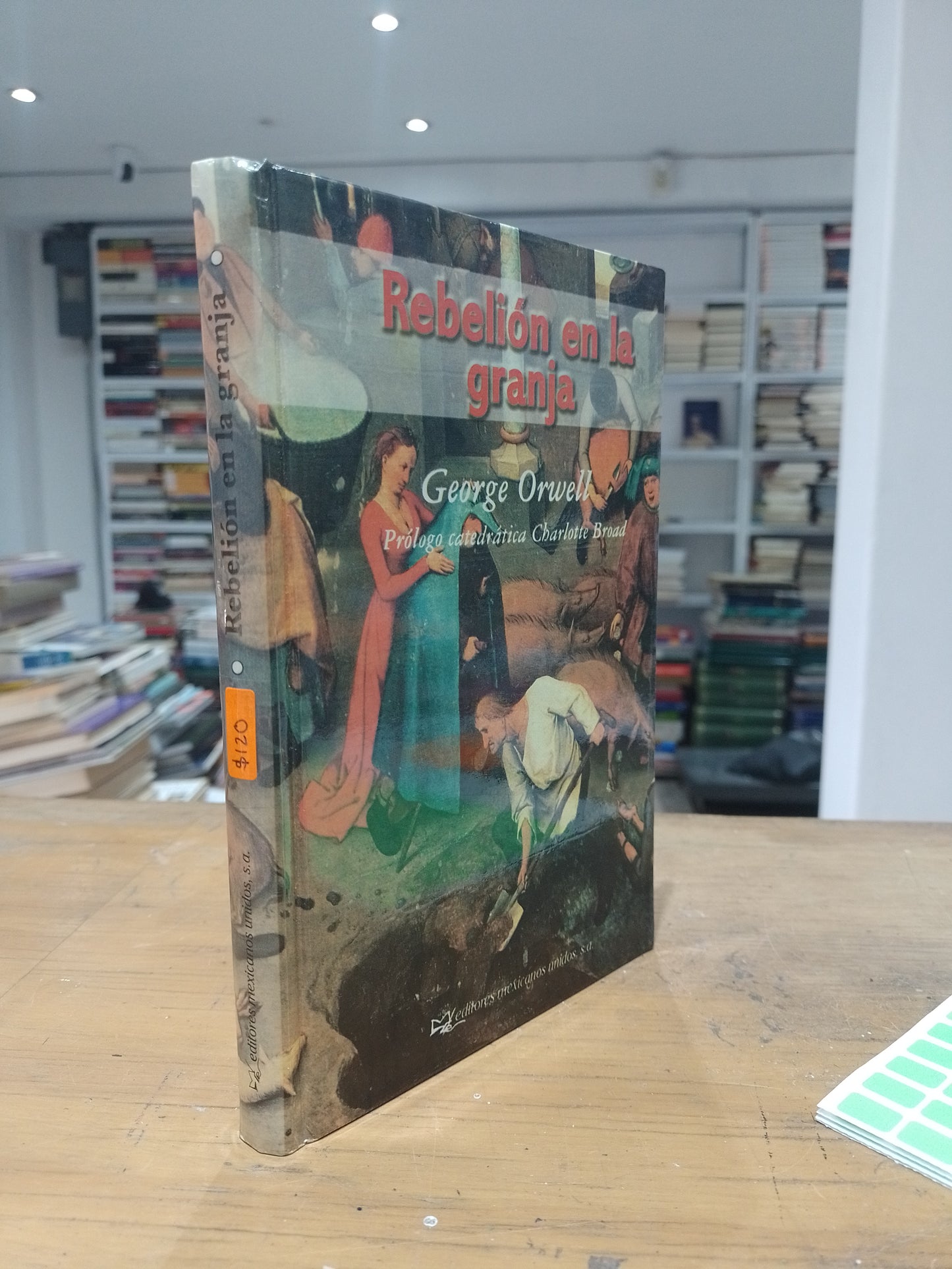 REBELION EN LA GRANJA POR GEORGE ORWELL USADO NOVELA JUAREZ 515