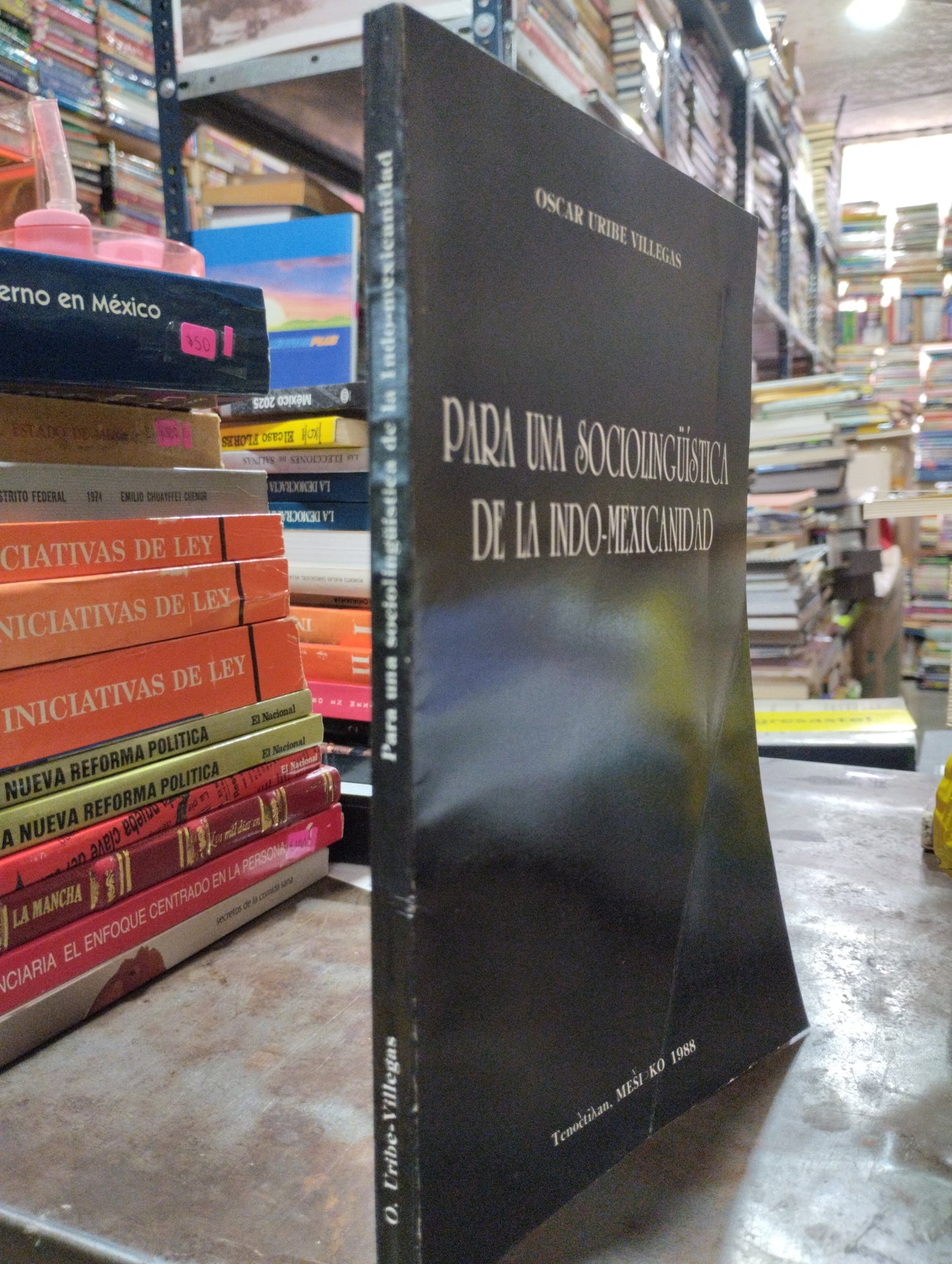PARA UNA SOCIOLOGIA DE LA INDO-MEXICANIDAD POR OSCAR URIBE VILLEGAS USADO SOCIOLOGIA ALDAMA