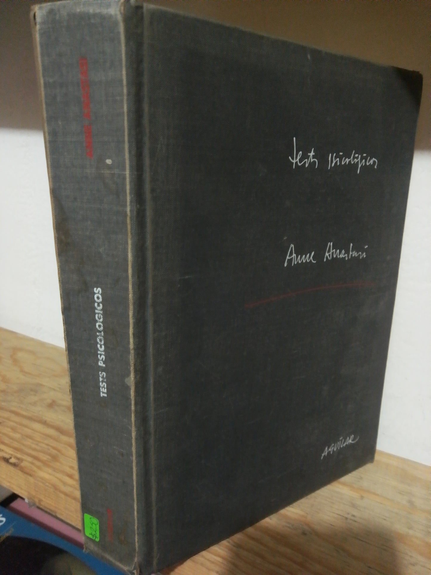 TESTS PSICOLOGICOS POR ANNE ANASTASI USADO PSICOLOGIA JUAREZ