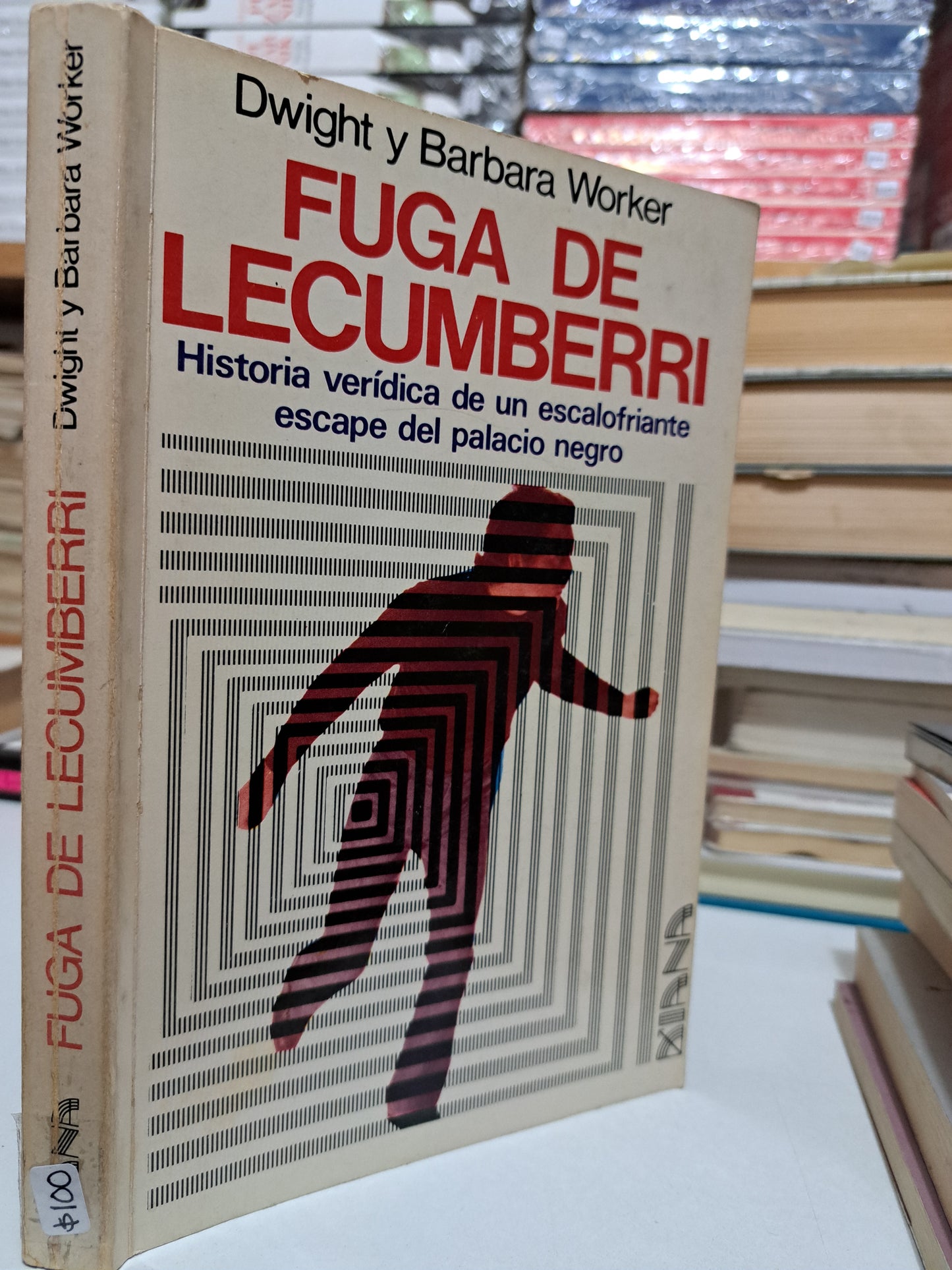 FUGA DE LECUMBERRI DWIGHT Y BARBARA WOKER USADO NOVELA JUÁREZ