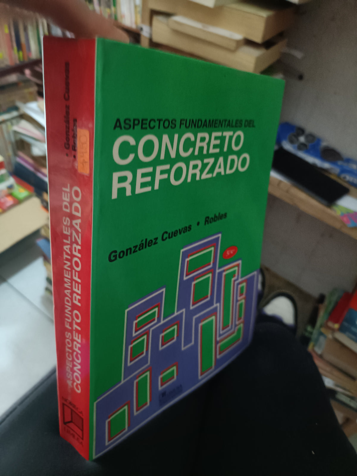 ASPECTOS FUNDAMENTALES DEL CONCRETO REFROZADO POR GONZALEZ CUEVAS USADO ARQUITECTURA LITERARIO 305