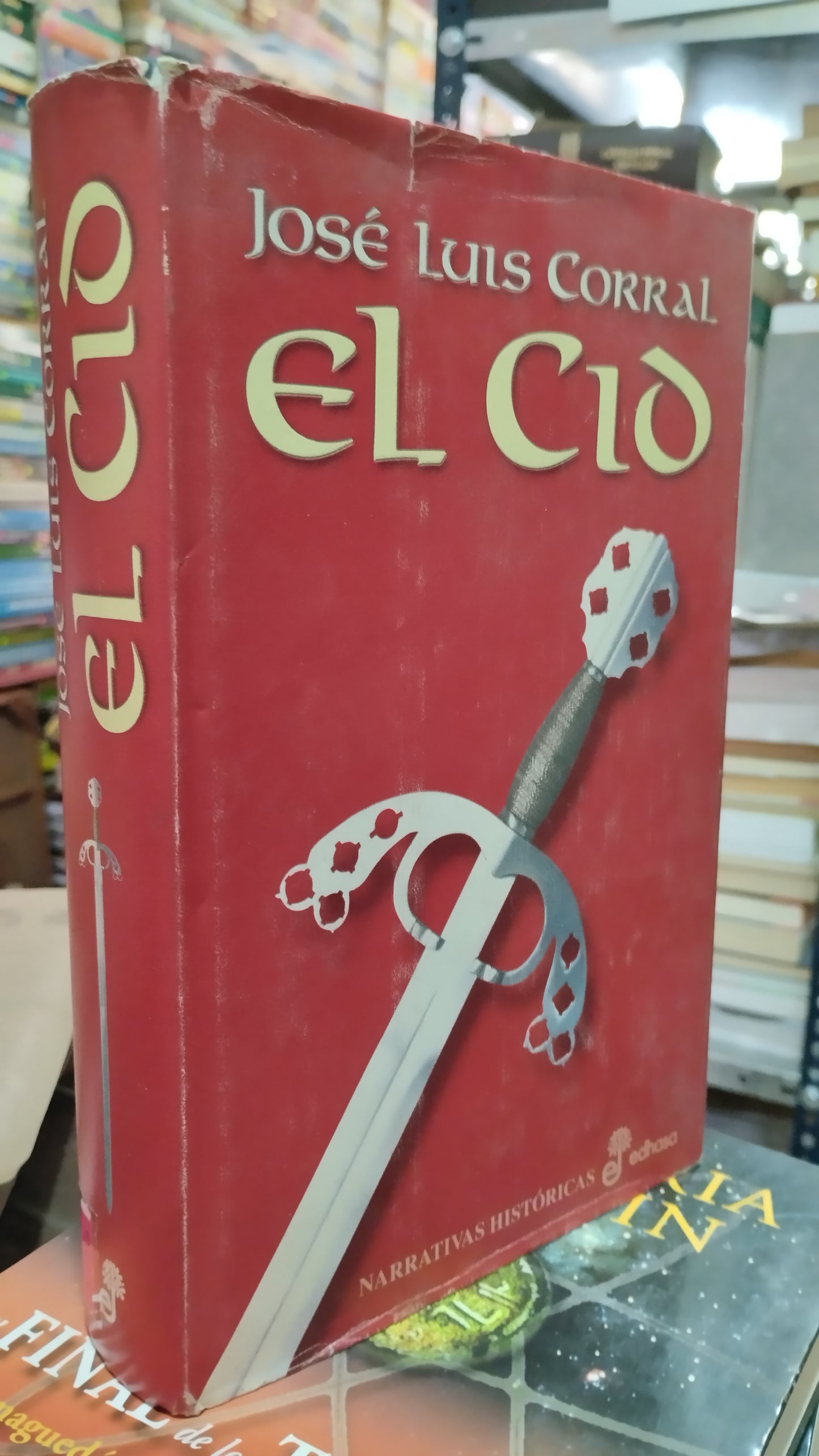 EL CIO POR JOSE LUIS CORRAL LIBRO USADO NOVELAS ALDAMA