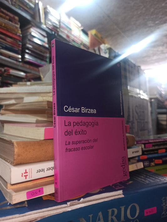 LA PEDAGOGIA DEL EXITO POR CESAR BIRZEA USADO EDUCACIÓN ALDAMA