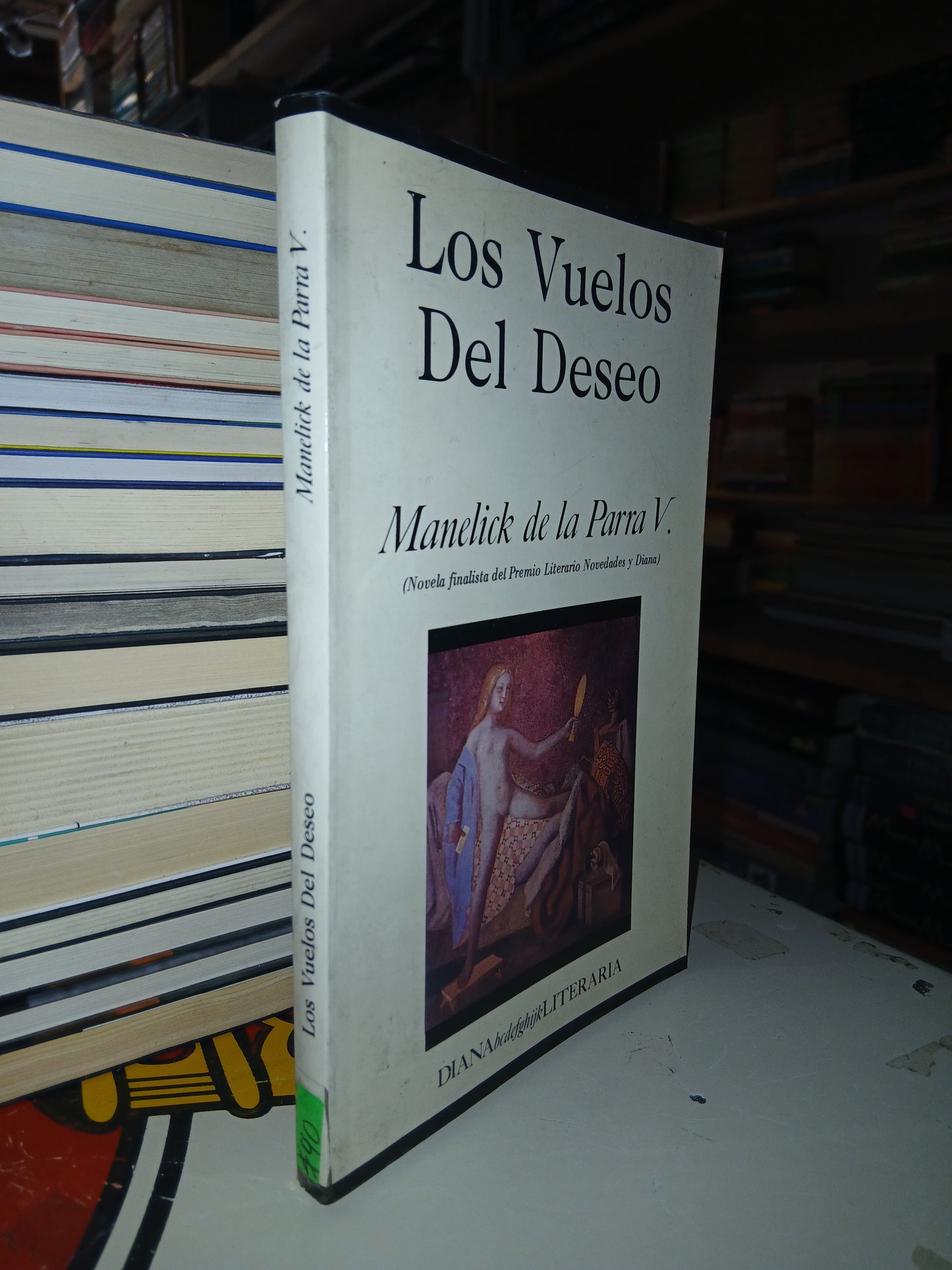 LOS VUELOS DEL DESEO POR MANELICK DE LA PARRA VARGAS USADO NOVELA LITERARIO 207