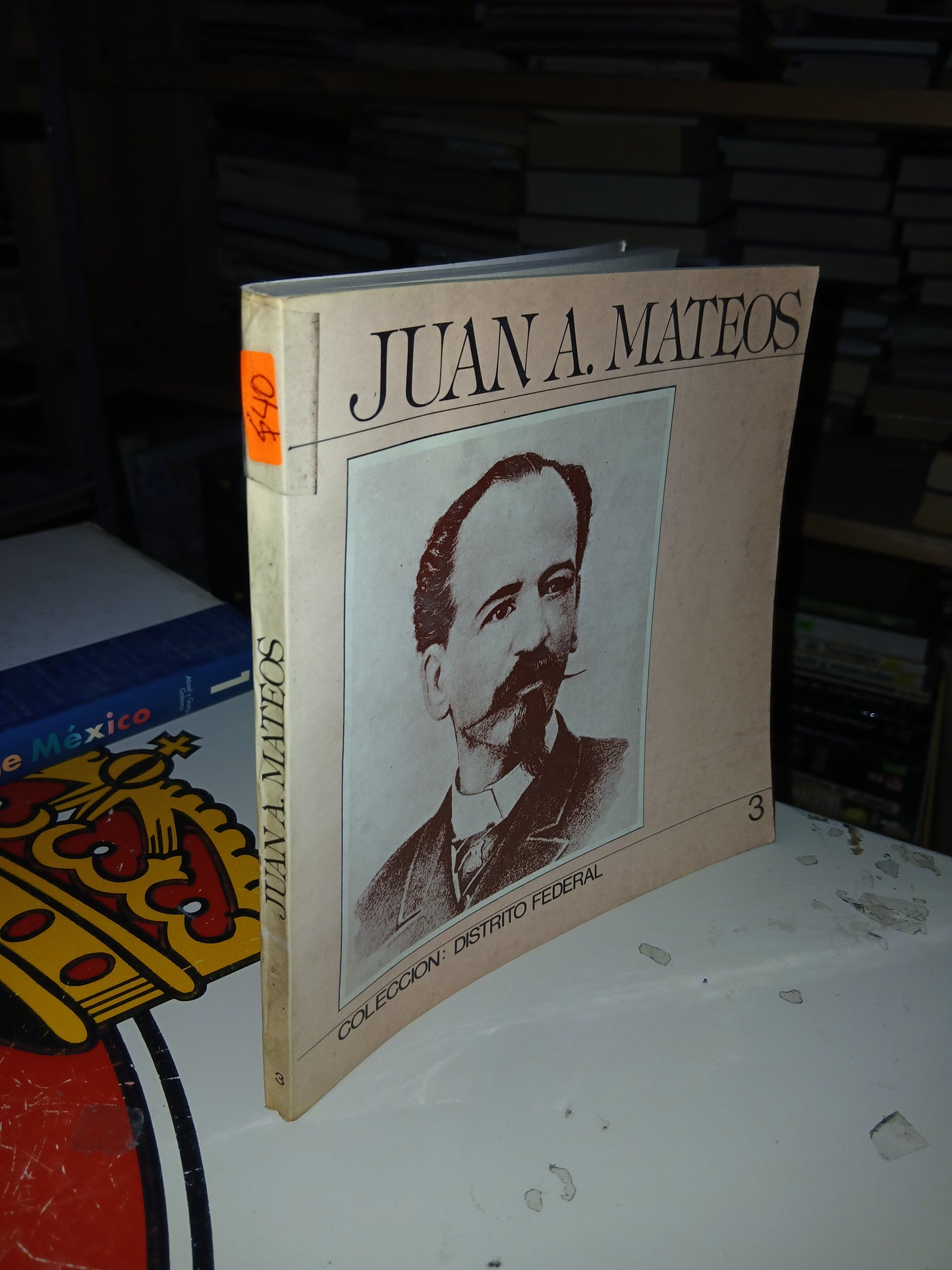 JUAN A. MATEOS SELECCIÓN DE JOSÉ ALBARRÁN USADO HISTORIA LITERARIO 207