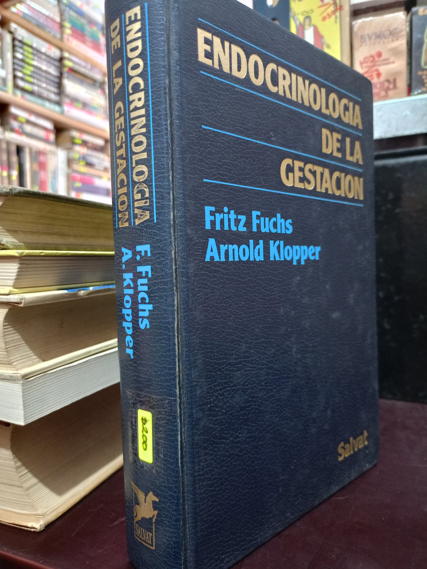 ENDOCRINOLOGÍA DE LA GESTACION POR FRITZ FUCHS USADO SALUD LITERARIO 305
