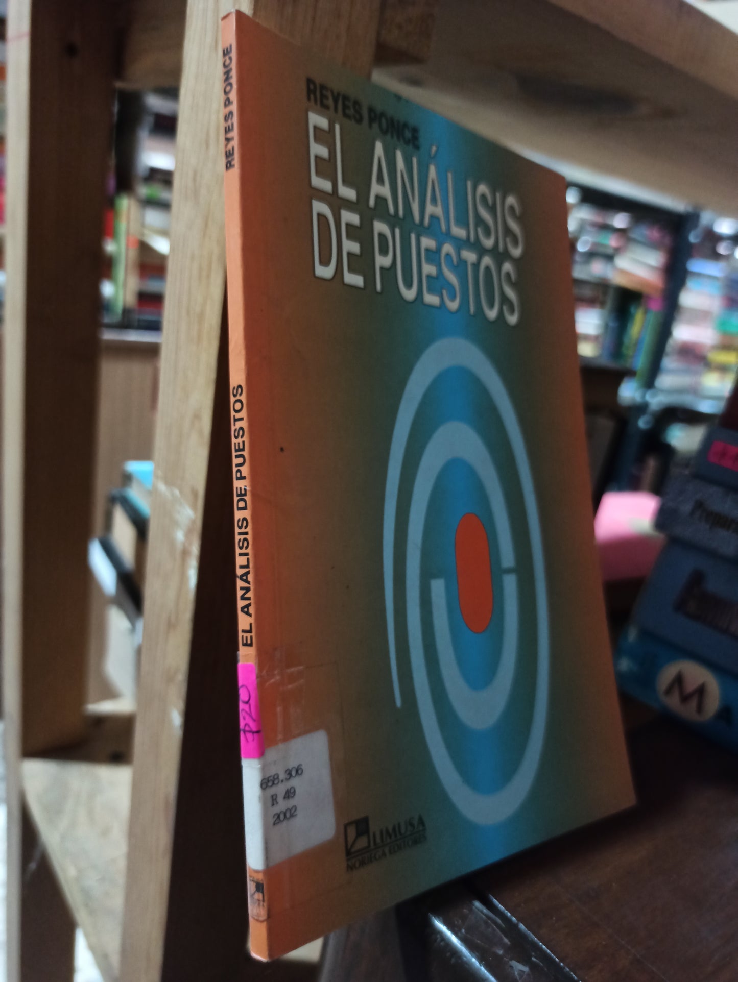 EL ANALISIS DE PUESTOS POR REYES PONCE USADO ADMINISTRACIÓN ALDAMA