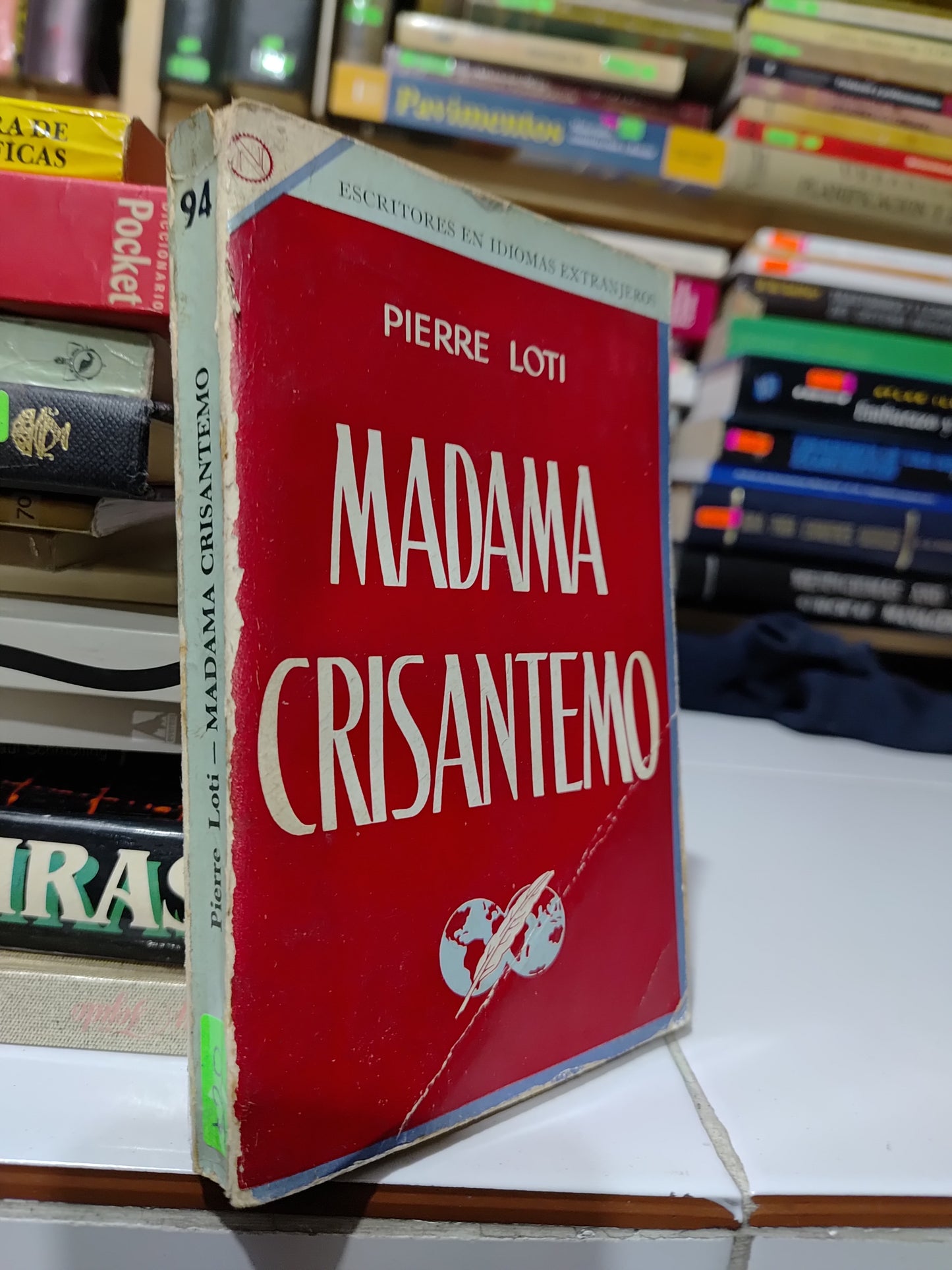 MADAMA CRISANTEMO POR PIERRE LOTI USADO NOVELAS JUAREZ