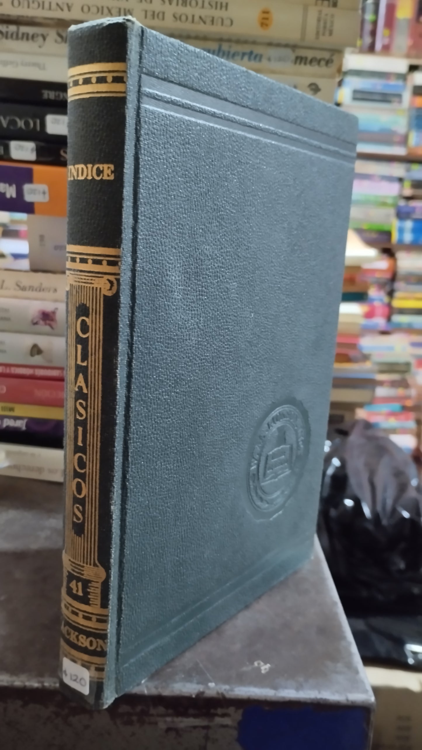 INDICE POR EDITORIAL JACKSON LIBRO USADO NOVELAS ALDAMA