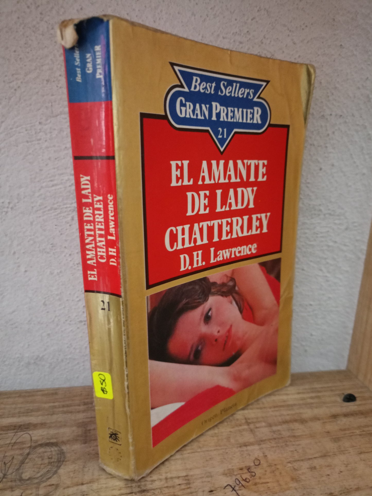 EL AMANTE DE LADY CHATTERLEY D.H. LAWTENCE USADO NOVELA LITERARIO 305