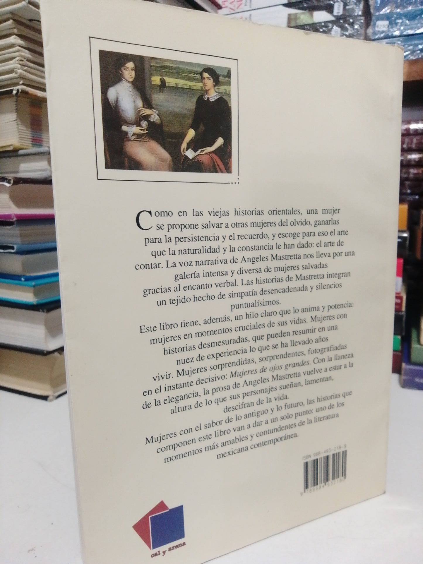 MUJERES DE OJOS GRANDES POR ÁNGELES MASTRETTA USADO NOVELA JUÁREZ
