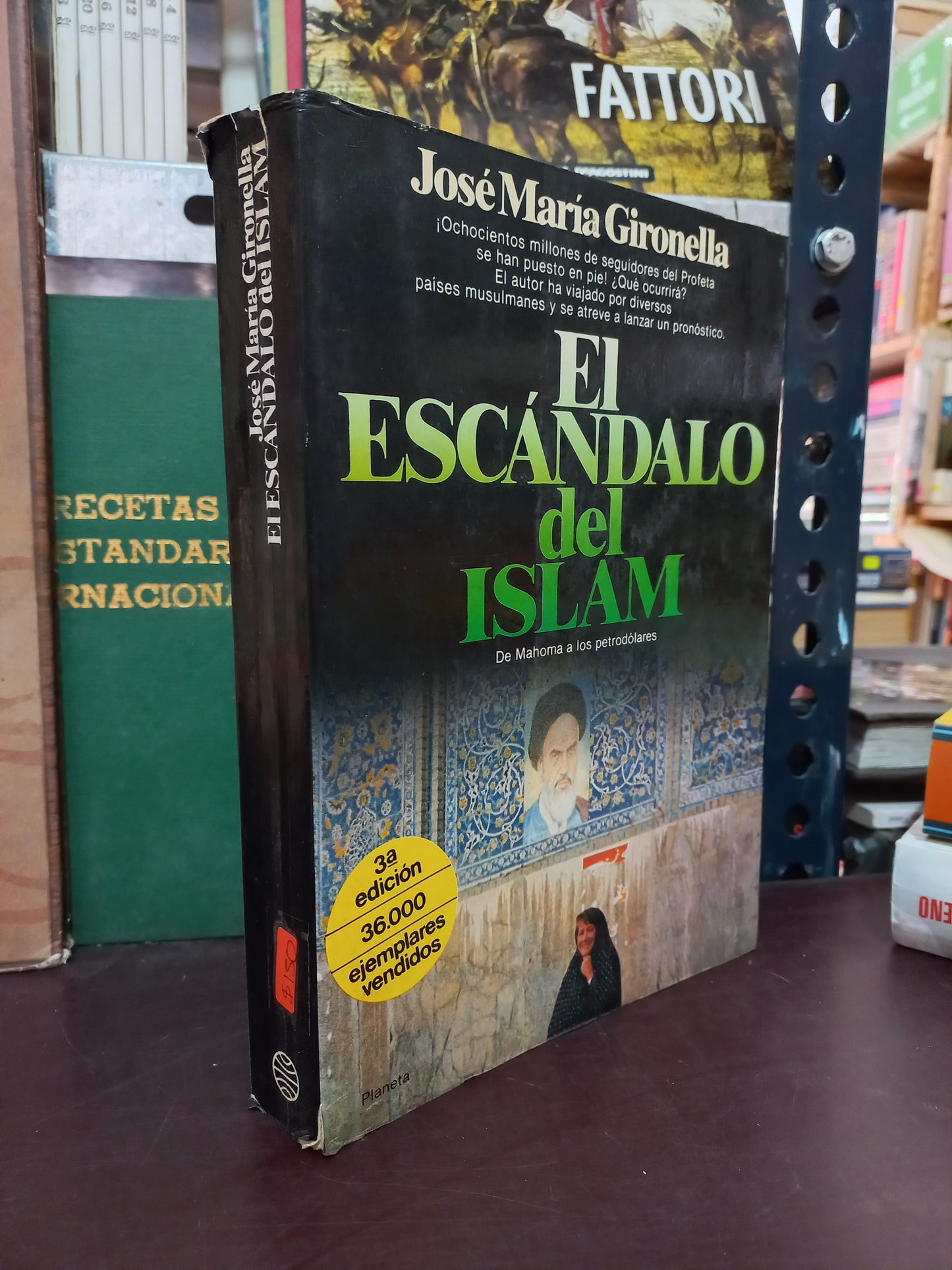 EL ESCÁNDALO DEL ISLAM POR JOSÉ MARÍA GIRONELLA USADO POLÍTICA LITERARIO 305