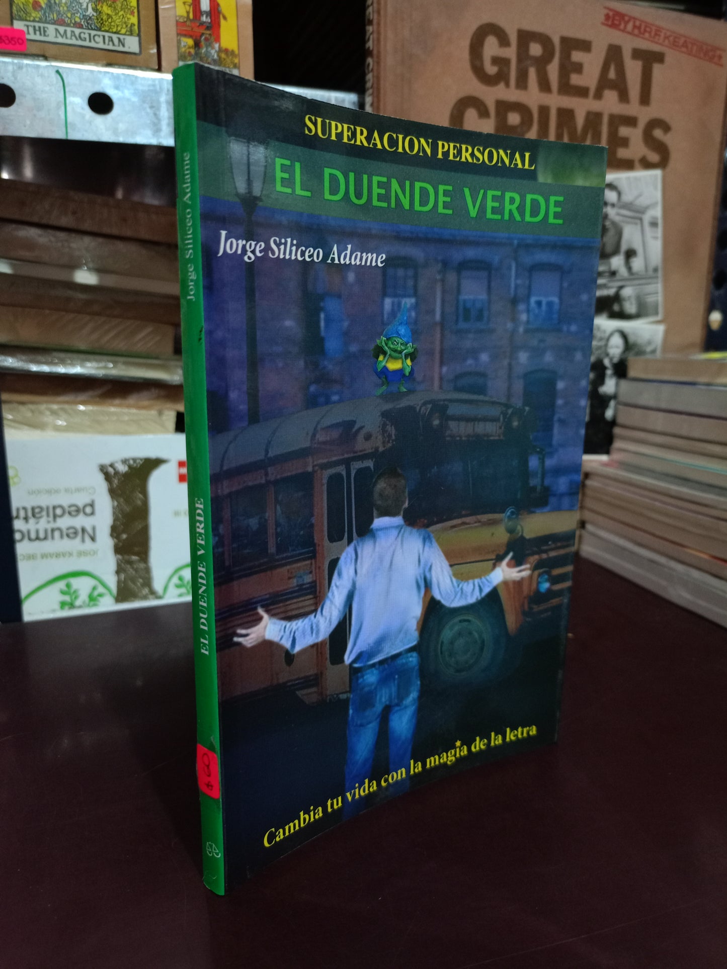 EL DUENDE VERDE POR JORGE SILICEO ADAME USADO SUPERACIÓN PERSONAL LITERARIO 305