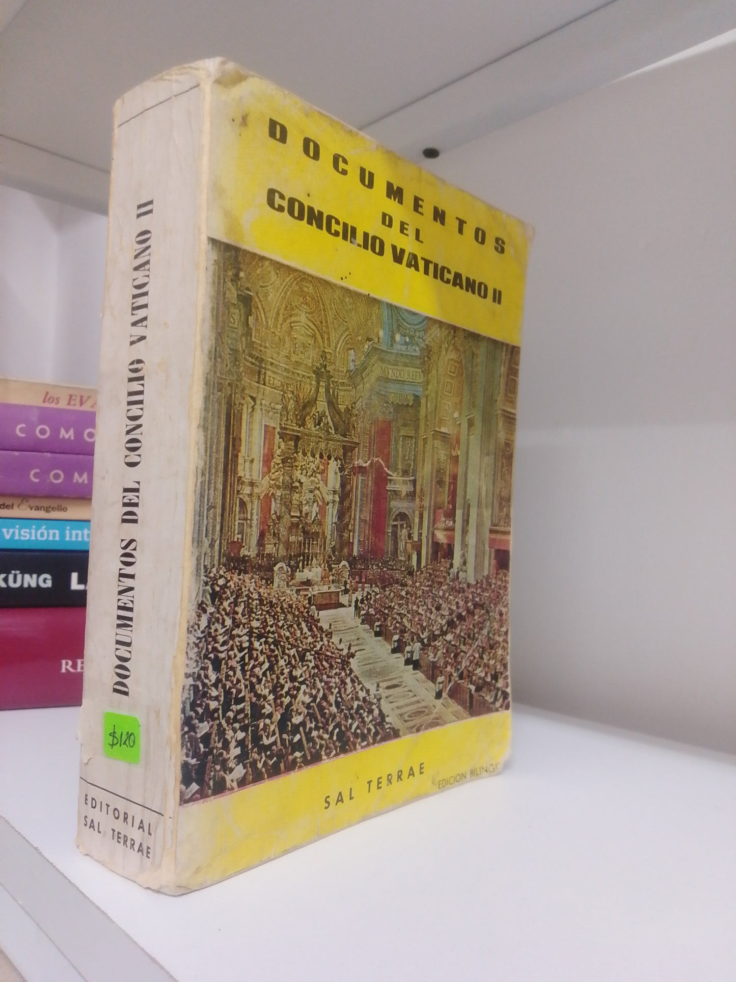 DOCUMENTOS DEL CONCILIO VATICANO II, JOAQUIN SALAVERRI, USADO, RELIGION, JUAREZ 515