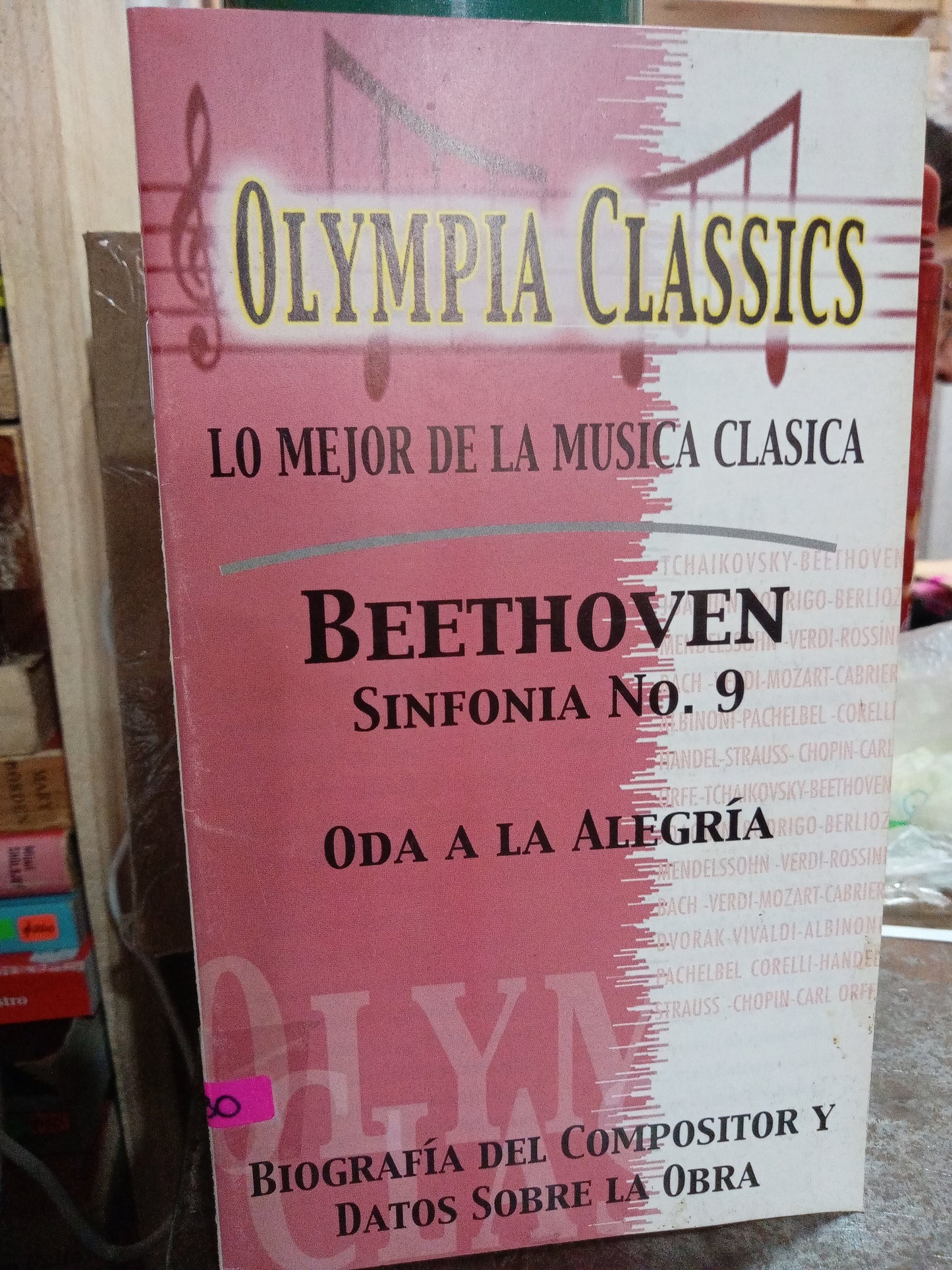 OLYMPIA CLASSICS BEETHOVEN SINFONIA 9 USADO MUSICA ALDAMA