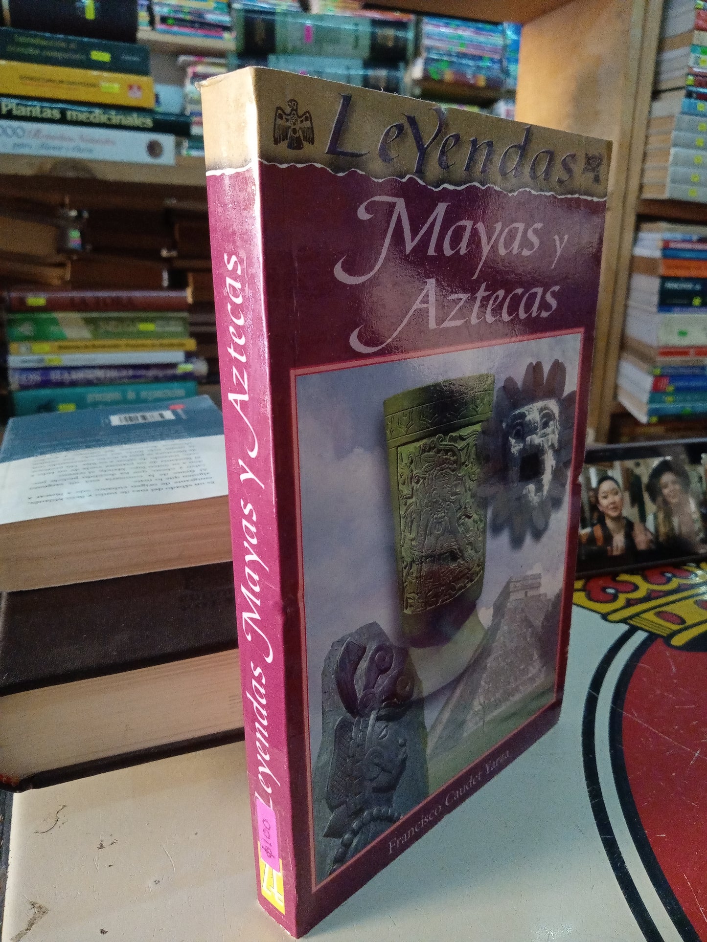 LEYENDAS MAYAS Y AZTECAS POR FRANCISCO CAUDET YARZA USADO HISTORIA LITERARIO 207