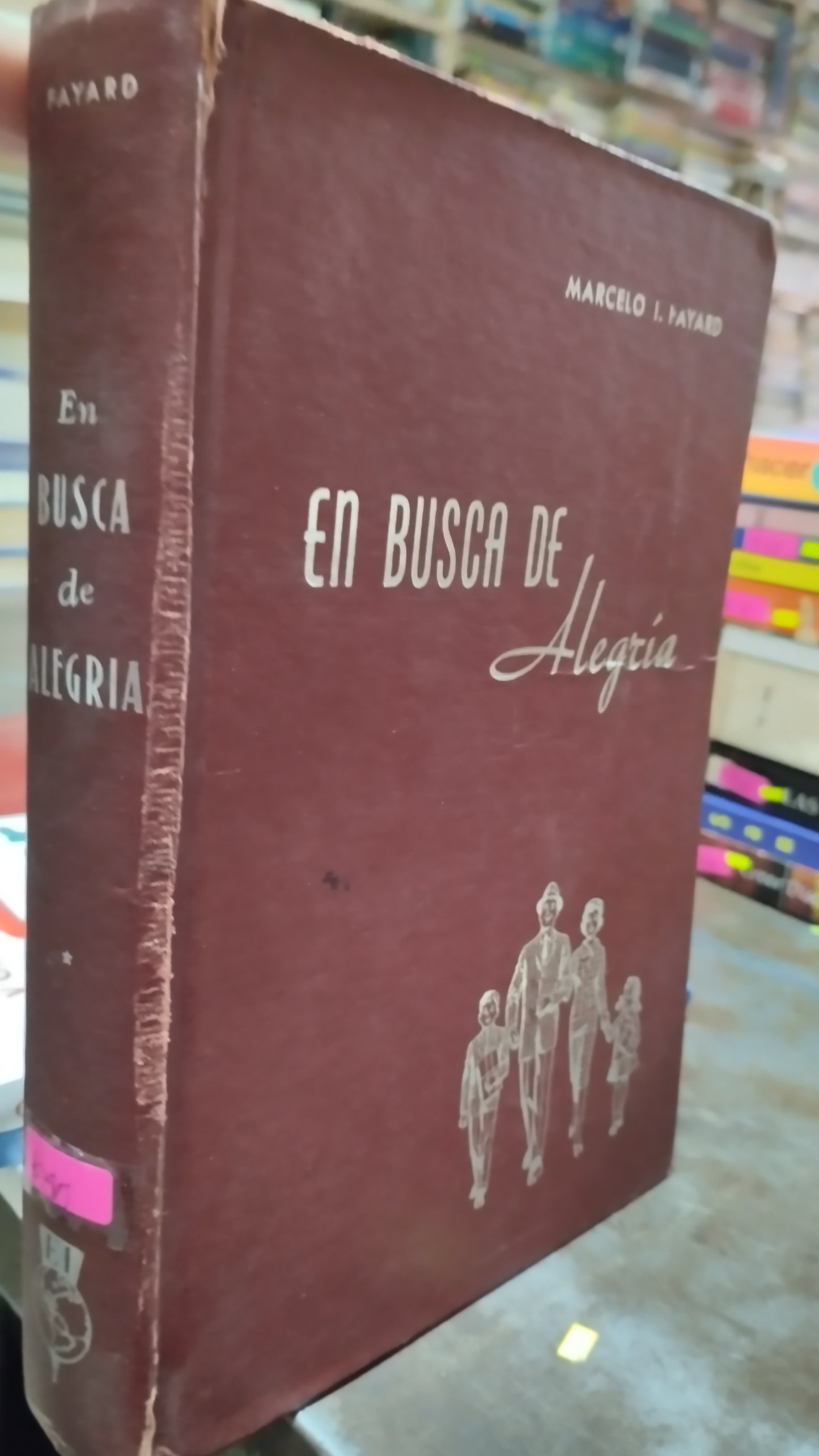 EN BUSCA DE ALEGRIA POR MARCELO I FAYARD LIBRO USADO SUPERACION PERSONAL ALDAMA