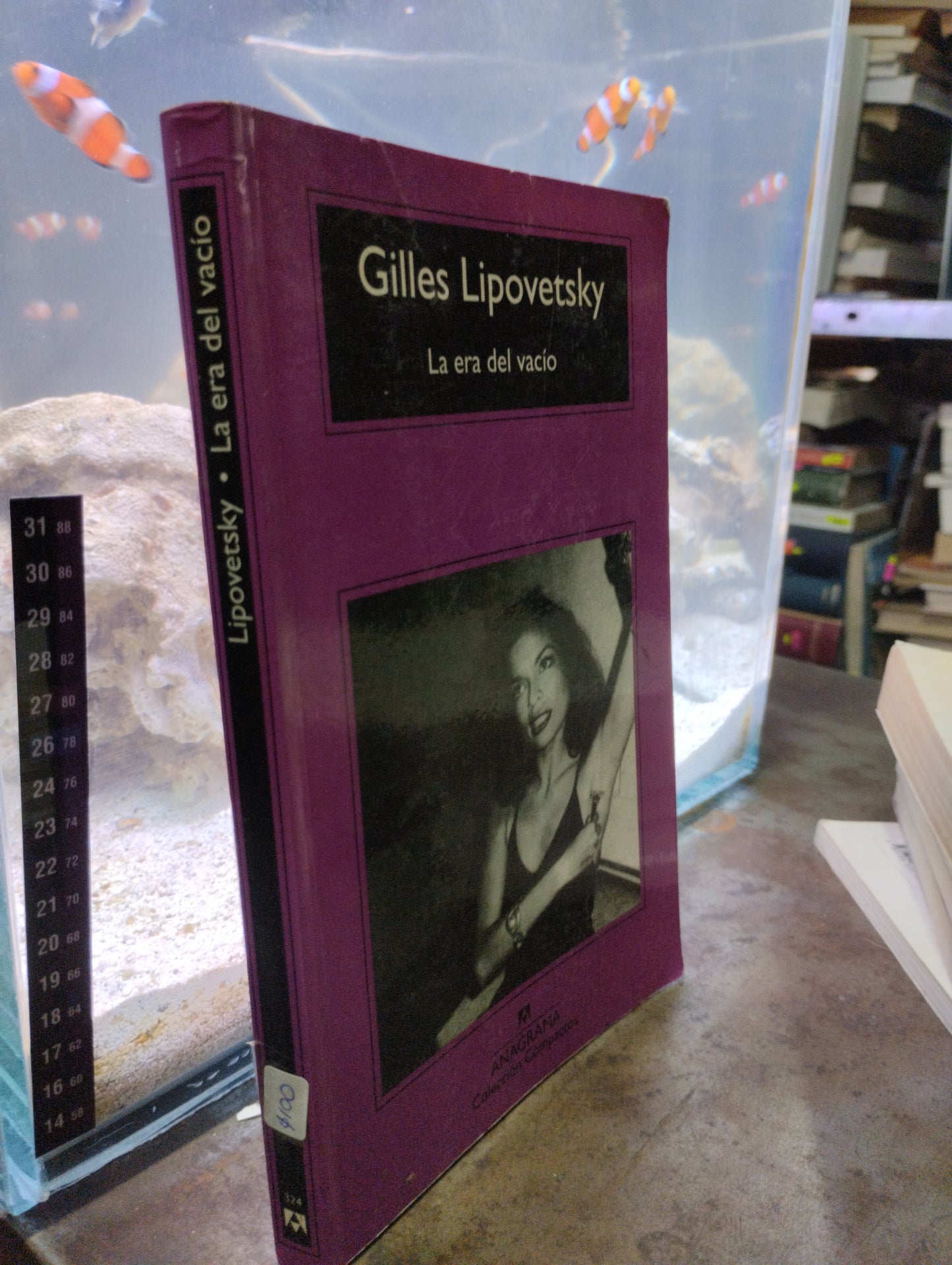 LA ERA DEL VACIO POR GILLES LIOOVETSKY USADO NOVELAS ALDAMA