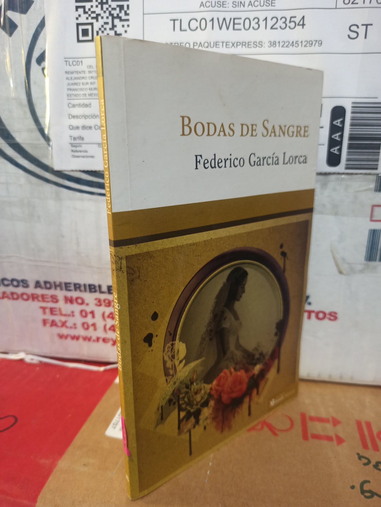 BODAS DE SANGRE POR FEDERICO GARCÍA LORCA USADO NOVELAS JUÁREZ