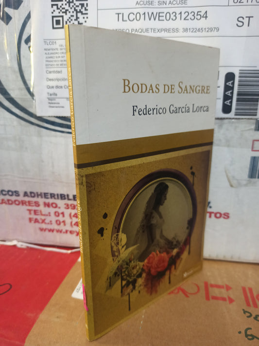 BODAS DE SANGRE POR FEDERICO GARCÍA LORCA USADO NOVELAS JUÁREZ