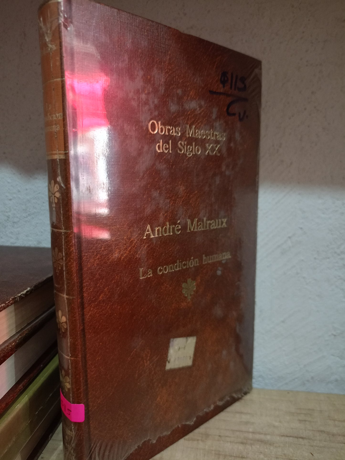 LA CONDICION HUMANA POR ANDRE MALRAUX USADO NOVELA LITERARIO 305