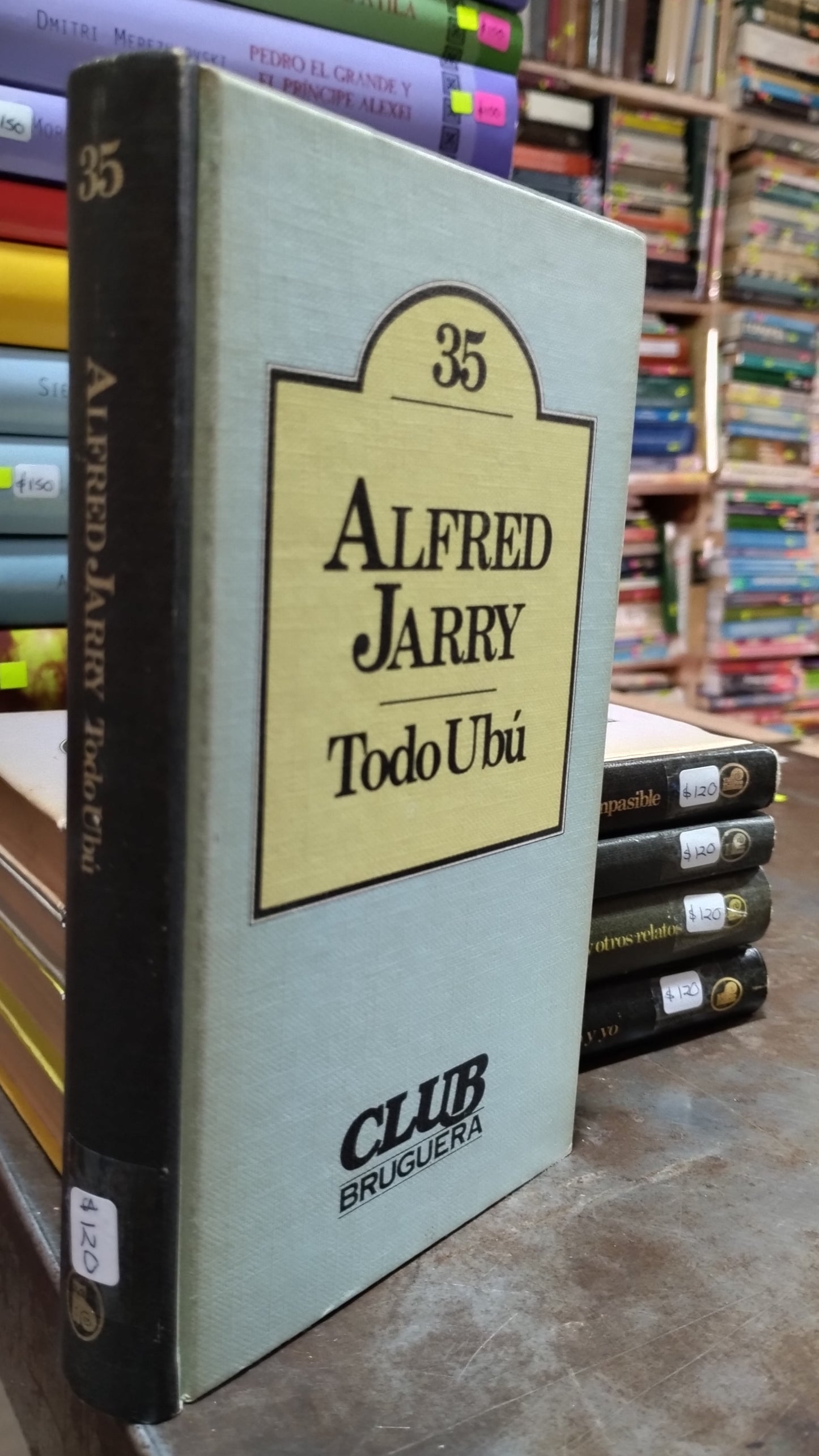 TODO UBU POR ALFRED JARRY LIBRO USADO NOVELAS ALDAMA