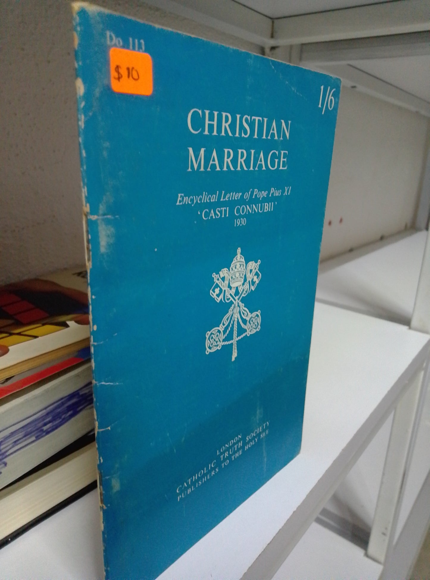 CHRISTIAN MARRIAGE CATHOLIC TRUTH SOCIETY USADO IDIOMAS JUAREZ 515