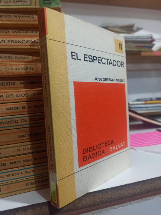 EL ESPECTADOR POR JOSE ORTEGA Y GASSET USADO NOVELAS JUÁREZ