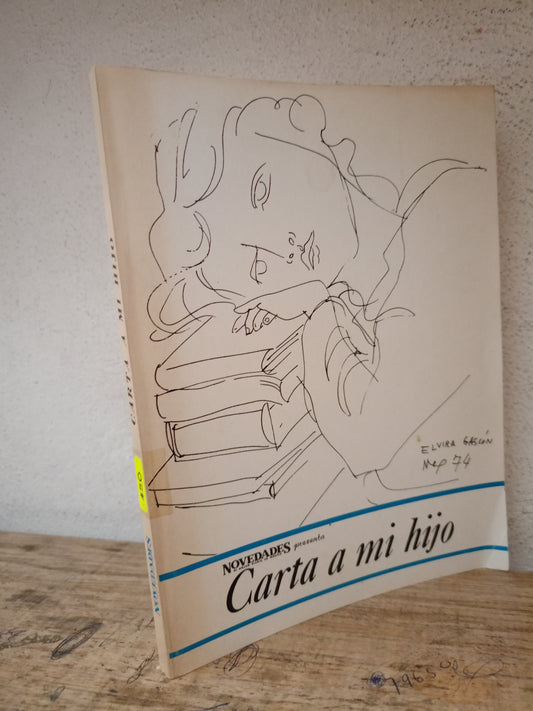 CARTA A MI HIJO POR ELVIRA GASION USADO POLÍTICA LITERARIO 305